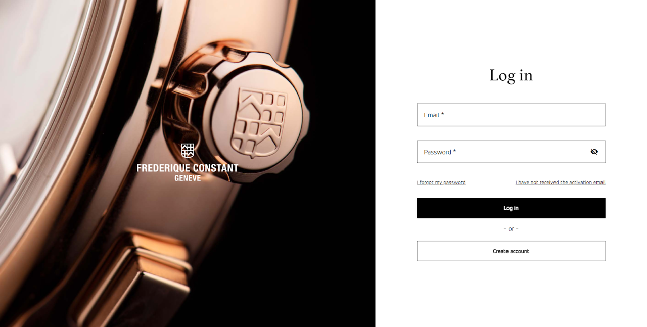 Frederique Constant luxury watch
